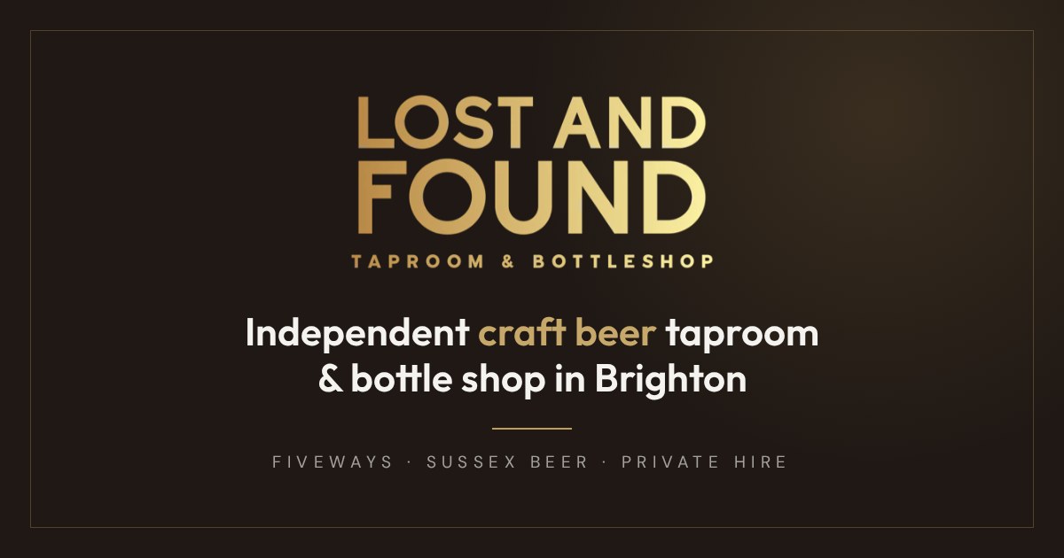 Lost And Found Taproom & Bottleshop in Brighton